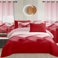Ensemble de draps de lit 8 pièces avec rideaux assortis, différents motifs, personnalisation en petites séries, tissu prêt à l'emploi, livraison rapide, toucher doux