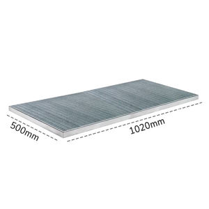 Plataforma de contención de entrada de acero galvanizado Carvel de 500x1020mm, capacidad de 20 litros - Product Image 4