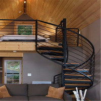 DAIYA — accessoires d'escalier en acier inoxydable, modèle en spirale, intérieur et extérieur, prix d'escalier, nouveau