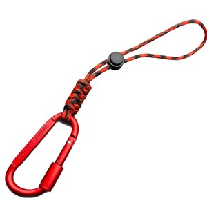 Handmade Durable Nylon Outdoor Hiking Backpack Buckle Portable Water Bottle Clip Multifunctional Wrist Lanyard Carabiner Hook