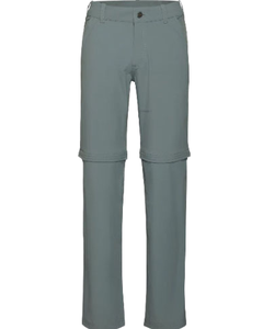 Pantalones de senderismo negros transpirables 4 en 1 para mujer con cremallera, diseño versátil de cintura media y parte delantera plana, estampado, temporada primavera, ODM 2026 - Product Image 1