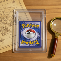 Étui de présentation portable en acrylique magnétique personnalisé pour cartes gradées, hauteur réglable, pour cartes de gradation BGS TCG