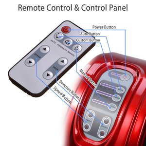 Máquina masajeadora de pies con ondas electromagnéticas para muslo de pierna completa con control manual OEM con vibración