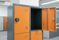 Serrure de casier MK718 pour salle de sport, club de fitness, avec mot de passe à usage unique, pour armoire, usage public ou privé, salle de bain, hôpital