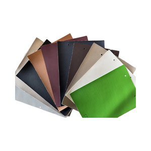 Hoge Kwaliteit Pvc Synthetische Lederen Stoelhoes Voor Meubels Voor Motorfietsen Sofa Stoelen Half Gat Embossing Gebreide Rug - Product Image 1