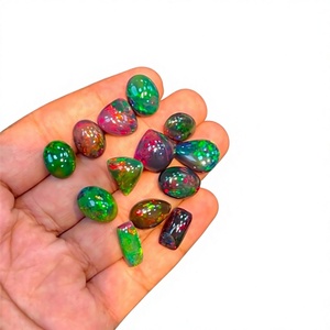 FAIJAN GEMS Ópalo Natural, Gema Suelta Cabujón Pulido, Formas Mixtas, Todos los Tamaños, Piedra para Joyería y Colgantes, Tercera Parte - Product Image 1