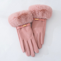 Gants d'hiver chauds 100 % coton à doigts complets, disponibles en gros, ajustables, personnalisables et tendance