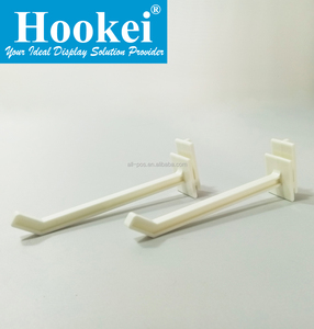 Móc <span class=keywords><strong>Prong</strong></span> Đơn Chrome Nặng Hiển Thị Lắp Móc Slatwall Đơn 6" - Product Image 3