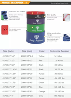Juego de Bandas de Resistencia Personalizadas con Logotipo, Bandas de Resistencia de TPE de 208 cm para Entrenamiento de Fuerza, Gimnasio, Yoga