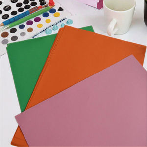 <span class=keywords><strong>Cartoncino</strong></span> formato 80gsm <span class=keywords><strong>A4</strong></span> 50 <span class=keywords><strong>fogli</strong></span> assortiti carta opaca colorata adesiva per la realizzazione di Scrapbook fai da te artigianato per il regalo - Product Image 6