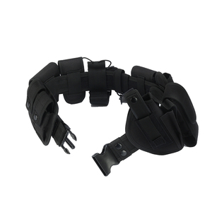 Professional Tactical Belt - Heavy Duty Elastic Webbing Quick Release Buckle for Mountaineering Fitness Training - Product Image 1