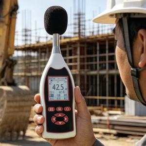 Sonometre multifonction OC-HY128, sonomètre de classe 1, surveillance 24h/24, analyseur d'octaves pour les tests de bruit environnemental en usine - Product Image 2