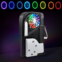 Kit de bande lumineuse LED RGB DIY avec télécommande IR pour P // S5 Slim 8 couleurs et 400 effets pour Playst // ation 5 accessoires de console