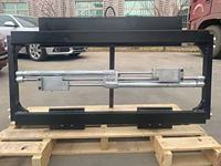 Klasse 2B Edelstahl-Seitenschiebegabelpositionierer (AWD) für 1-8 Tonnen Gabelstapler, ISO-Standard, erfordert 935mm Rack/1070mm