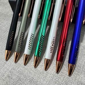 Metal Texture Plastic Ballpoint <b>Pen</b> with logo UV Shell High-Quality Gel <b>Pens</b> Wholesale Custom <b>Pen</b> Suitable for Corporate Gifts - Product Image 4