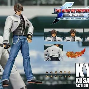 ฟิกเกอร์อนิเมะพีวีซีแช่แข็ง Kyo Kusanagi <span class=keywords><strong>Iori</strong></span> Yagami โมเดลตุ๊กตาตกแต่งของเล่นใหม่ของขวัญวันเกิด - Product Image 6