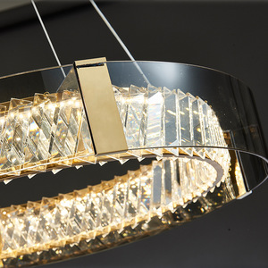 Luxury Modern Minimalist Circular Design Pendant <b>Light</b> for Living Room <b>Dining</b> Room Bedroom Chandelier Pendant <b>Lights</b> - Product Image 2