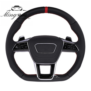 Volante C8 para <span class=keywords><strong>Audi</strong></span> <span class=keywords><strong>A3</strong></span> A4 A5 A6 A7 A8 S3 S4 S5 S6 S7 S8 Q3 Q5 Q7 Q8 SQ5 SQ7 SQ8 RSQ5 RSQ7 RSQ8 RS3 RS4 RS5 RS6 RS7 R8 - Product Image 2