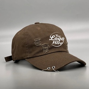 Distressed Cotton Corduroy Dad Hat 5-Panel <b>Waterproof</b> Adjustable Unisex Winter Outdoor Sports Baseball <b>Cap</b> Sporty Fruit Pattern - Product Image 4