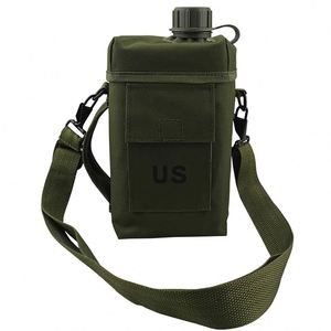 Free sample Three-piece Tactical Water Bottle <b>Kettle</b> US fashion Canteen <b>Camping</b> Hiking Survival <b>Kettle</b> Outdoor With Handle - Product Image 1