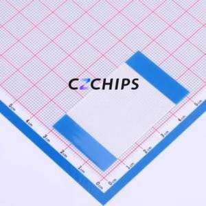 FFC-1.0-28P-50mm FFC <b>Cable</b> (Flexible Flat <b>Cable</b>) P=1mm Connector 28P 1mm 0.3mm Non-Inverting - Product Image 2