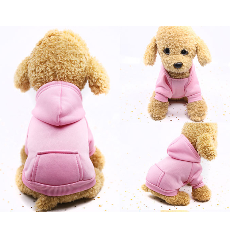 Sonbahar kış Pet köpek lüks giysiler köpek Puppies Pet giyim giysileri sıcak Hoodie