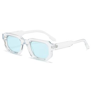Wholesale Trendy Unisex Sun Glasses CP Metal Core <b>Eyewear</b> UV400 Shades Custom Logo Square Sunglasses - Product Image 1