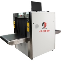 Équipement de scanner à rayons X de sécurité JINDUN, résolution 0,101 mm, pénétration de plaque d'acier de 34 mm, contrôle des bagages/du matériel à l'aéroport
