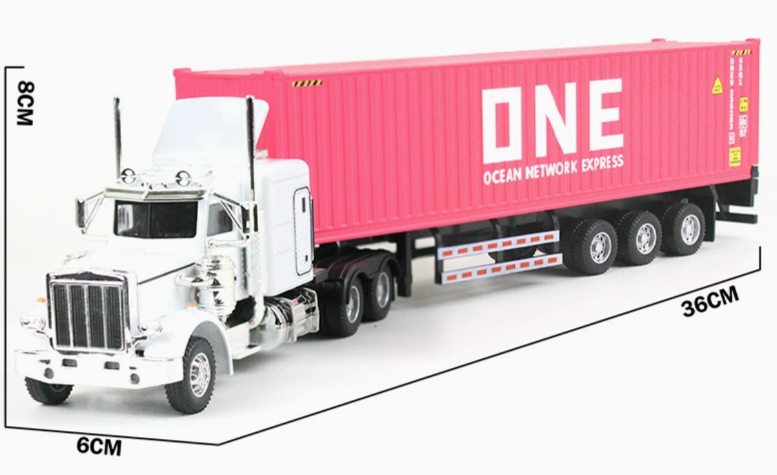 Pink container [white benz] alloy compartment