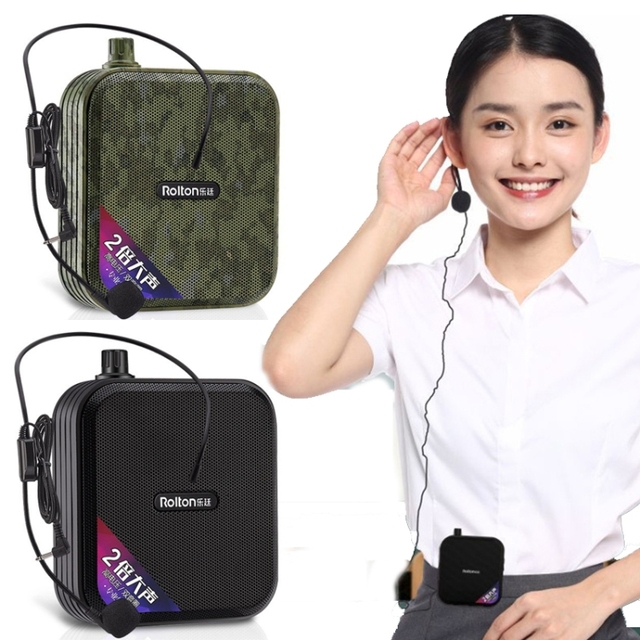 Rolton K600 7.4V Wireless BT Audio Speaker Megaphone Voice Amplifier Without Transmitter
