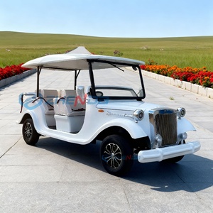 Carrito Turístico Eléctrico Zhenda, Diseño Clásico Abierto, 8 Plazas, Color Blanco, Acero Q235B, para Recorridos en Parques - Product Image 4