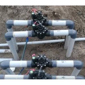 Válvulas solenoides de riego por pulverización automática de 1 pulgada, tipo normalmente cerrado, para la fabricación de vigas de hormigón en autopistas, puentes y zonas urbanas. - Product Image 1