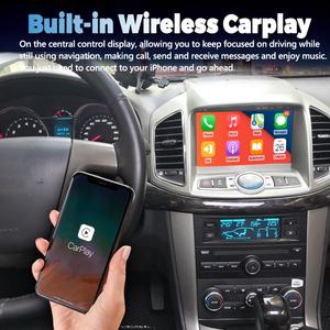 Autoradio Android 8 pouces avec écran multimédia et lecteur vidéo pour Chevrolet Captiva 2011-2016, Carplay 4G 2din GPS, unité principale - Product Image 5