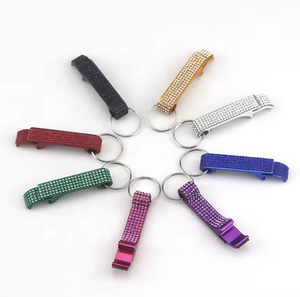 Diamante de imitación Suministros de autodefensa Herramientas Set Aleación Muñequera Alarma Seguridad Llavero Set venta al por mayor Autodefensa para Mujeres - Product Image 5