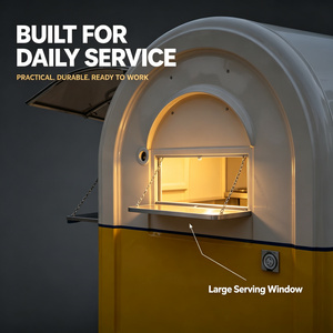 <span class=keywords><strong>Remorque</strong></span> de camion-restaurant en aluminium, cuisine mobile pour la restauration rapide, hot-dogs, glaces, hamburgers, bonbons, chips, équipement complet pour une utilisation en extérieur - Product Image 6