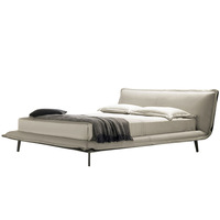 Cama Matrimonial de Diseño Moderno en Red Viento 1,8 M Cama Doble