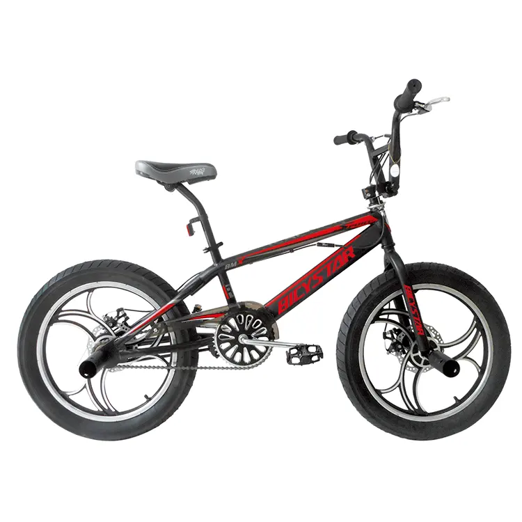 Jantes de bmx avec roues mag de grande taille en carbone, bicyclette avec roue de 20 pouces