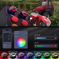 Venta caliente Botón multifunción RGB Iluminación Sim Racing Simulator Caja de control central