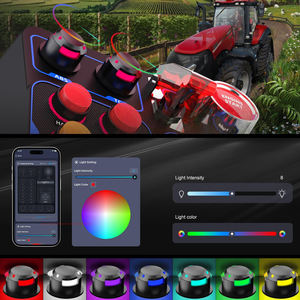 Venta caliente Botón multifunción RGB Iluminación <span class=keywords><strong>Sim</strong></span> <span class=keywords><strong>Racing</strong></span> Simulator Caja de control central - Product Image 2