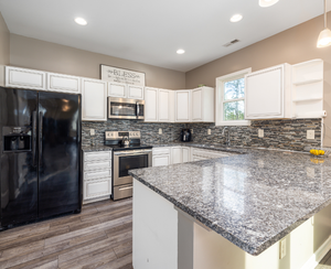 ตู้เก็บของในครัวแบบโมดูลาร์ไม้จริงคุณภาพสูงทันสมัยสำหรับบ้าน จัดส่งทางไปรษณีย์ - Product Image 6