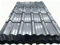 Tôles de Toiture en Acier Structurel de Qualité Supérieure PPGI Ondulées / Tôles de Toiture en Zinc-Aluminium / Tôles Métalliques pour Toiture