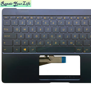 Teclado Retroiluminado WB Seville para Portátil Asus Zenbook UX390UA 90NB0CZ1-R31BE1 con Reposamanos, Nuevo, Azul - Product Image 2