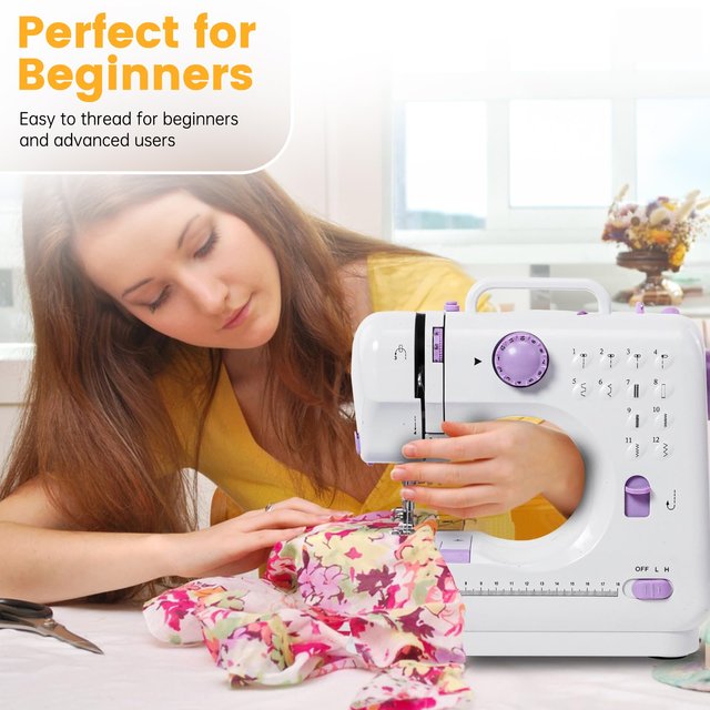 Professional Overlock Mimi Sewing Machine Household Personal Fashion Domestic Sewing Machine Electronic for Clothes