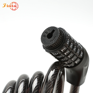 Jinta Hot Bán 1200Mm 5 Chữ Số Kết Hợp Cáp Dây Khóa An Ninh Cao Xe Máy Điện Scooter Khóa Xe Đạp Cáp Khóa - Product Image 4