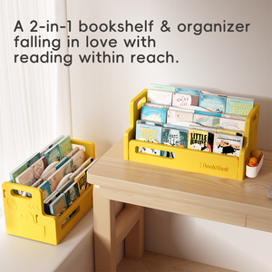 OEM Modern Çocuk Oyuncak Saklama Düzenleyici Plastik Masaüstü Kitaplık Dolabı Çocuklar İçin Masa Üstü Kitaplık Okul Yatak Odası Çocuk Odası Mobilyası - Product Image 2