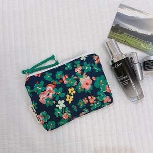 Mini sac en coton porte-monnaie floral vintage sac de rangement <span class=keywords><strong>pour</strong></span> rouge à lèvres porte-cartes sac menstruel - Product Image 4