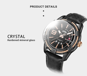 <span class=keywords><strong>Montre</strong></span>-bracelet NAVIFORCE NF9117L pour homme, cadran robuste, style professionnel, quartz, bracelet en cuir, luxe, Navi <span class=keywords><strong>Force</strong></span> 9117 - Product Image 3