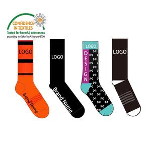 Оптовая продажа, мужские однотонные вязаные носки из бамбукового волокна - Product Image 6