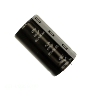 Condensateur EET-UQ2S681KF à traversée de trou, en aluminium, 680 µF, 20 %, 420 V, SNAP TH, 680 µF - Product Image 1