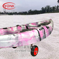 Support OEM de chariot de chariot de kayak de conteneur de rouleau personnalisable de Yonk